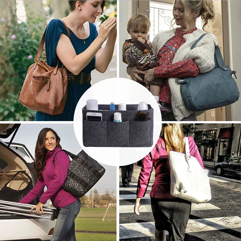 The Savvy Tote Companion (Organizer Insert for Totes & Handbags