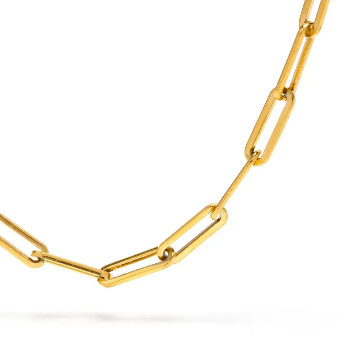 Fashion Paperclip Link Necklace