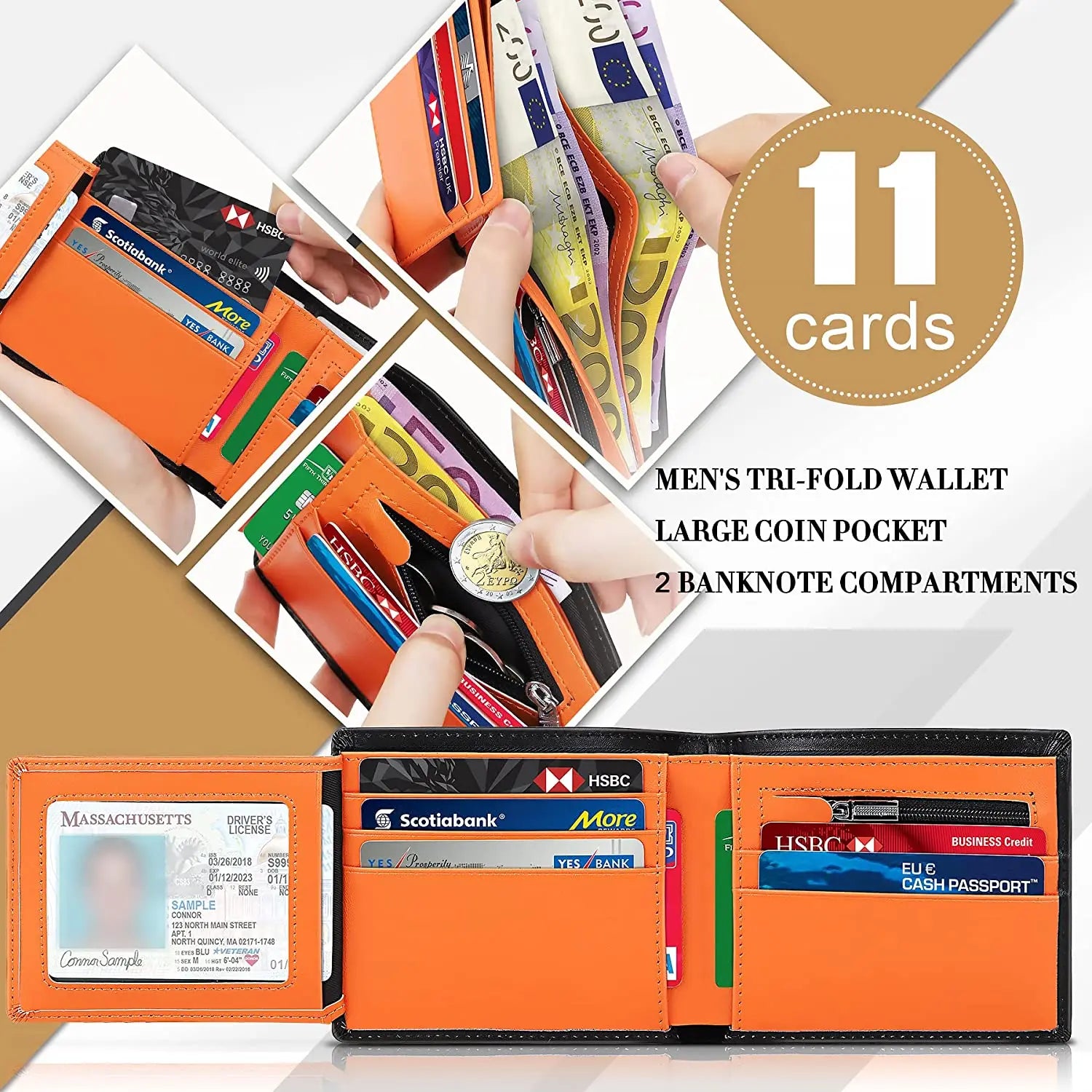 The Urban Elite Genuine Leather Wallet