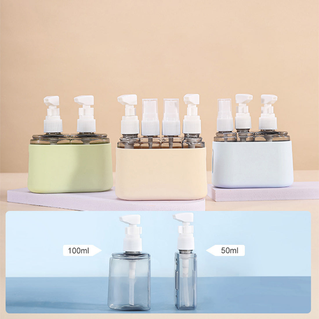 Travel Refillable Bottle Set