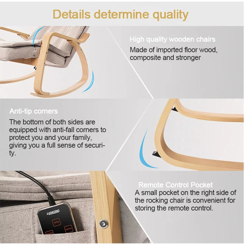Multi-Functional Rocking Full Body Massage Chair