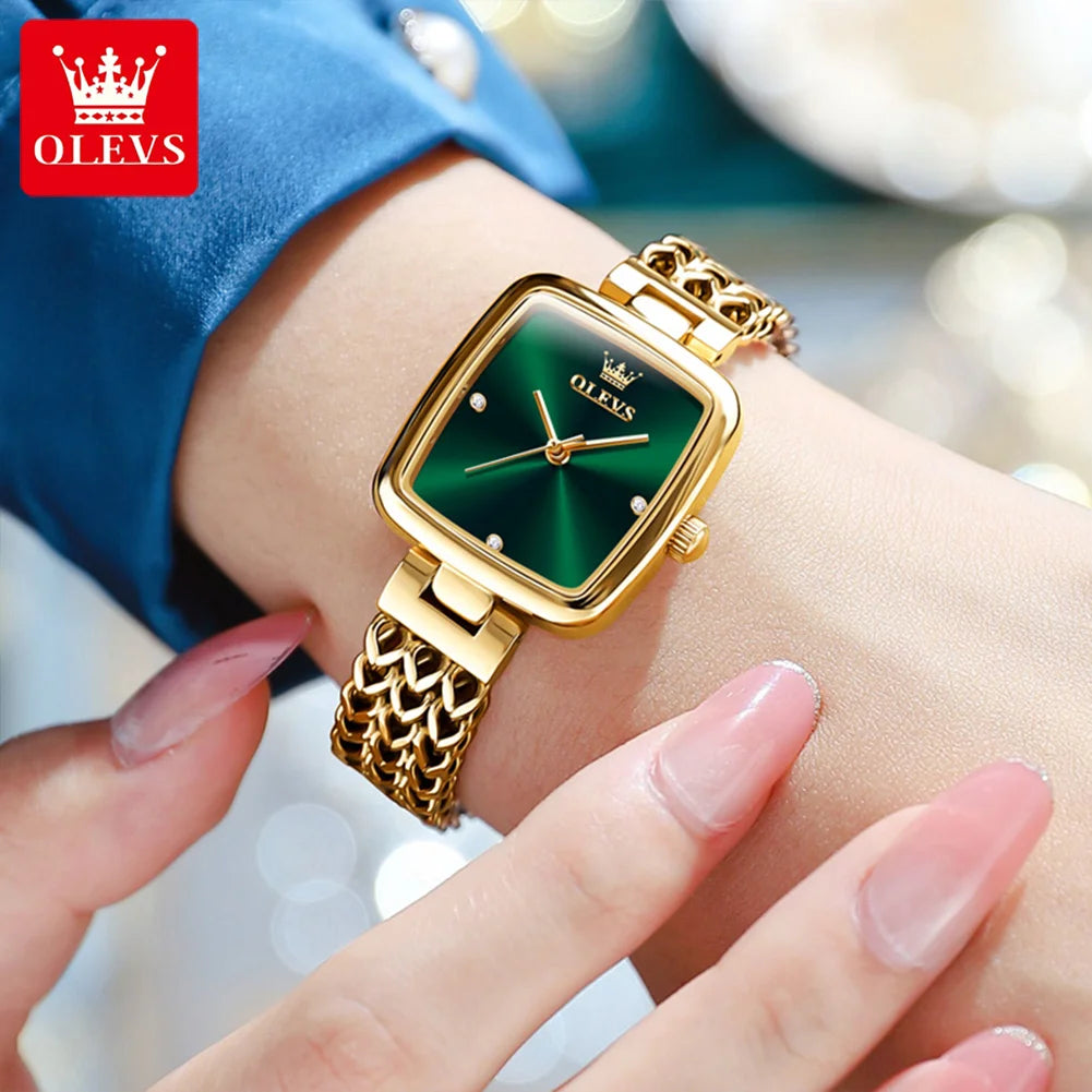 OLEVS Elegant Quartz Wristwatch & Gift Set