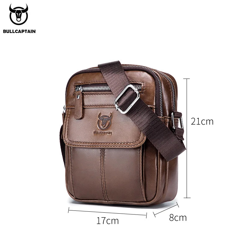 Bullcaptain Casual Shoulder Messenger Bag