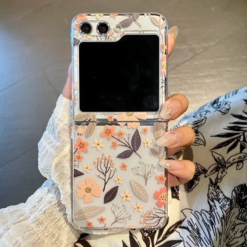 Samsung Galaxy Z Flip 5 Floral Case Collection