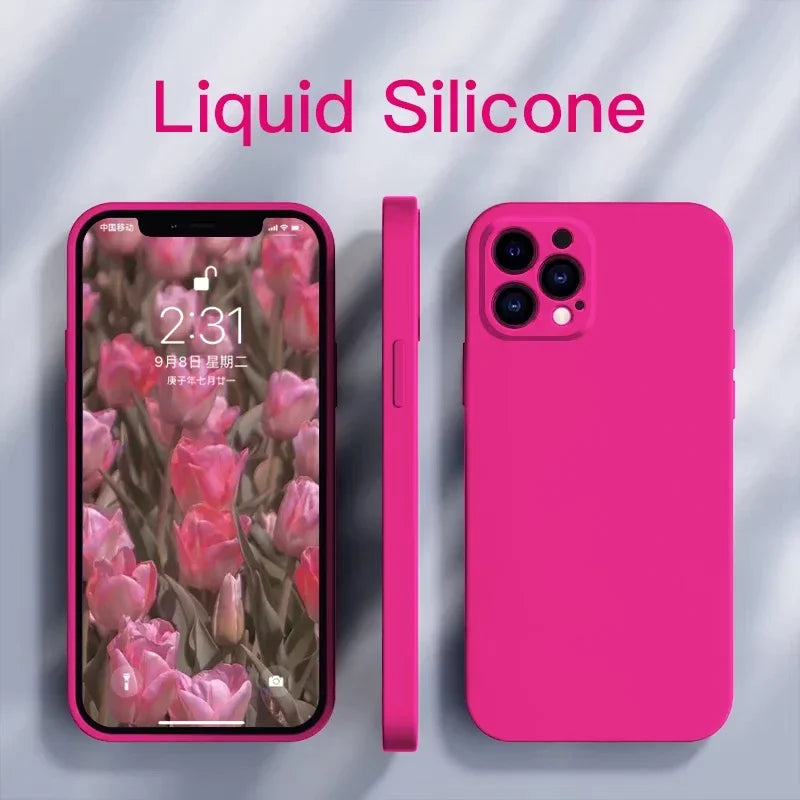 ColorSplash Silicone Case Collection For iPhone