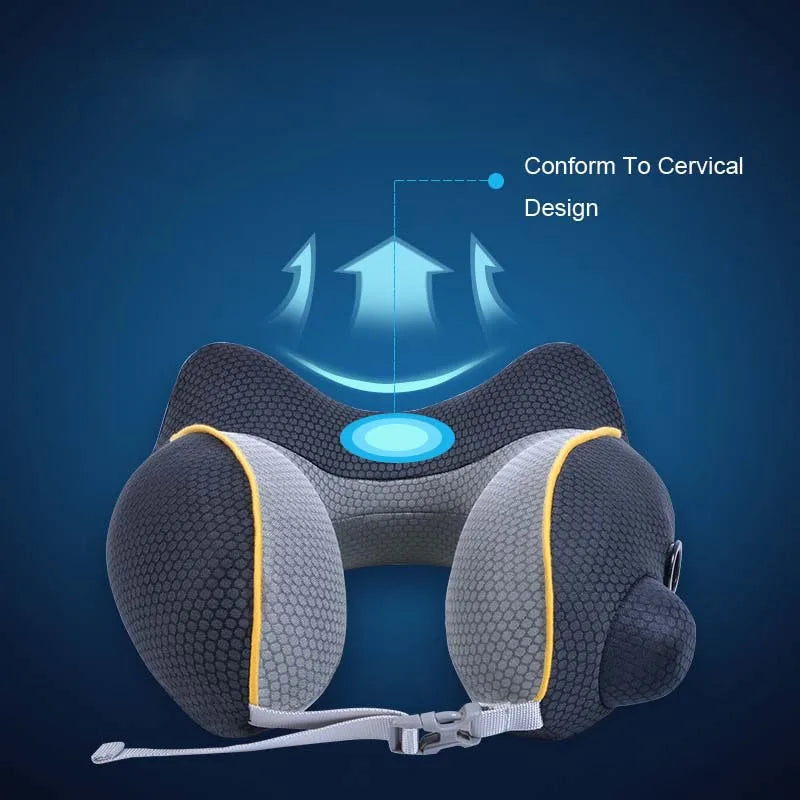 Inflatable Travel Pillow & Neck Support