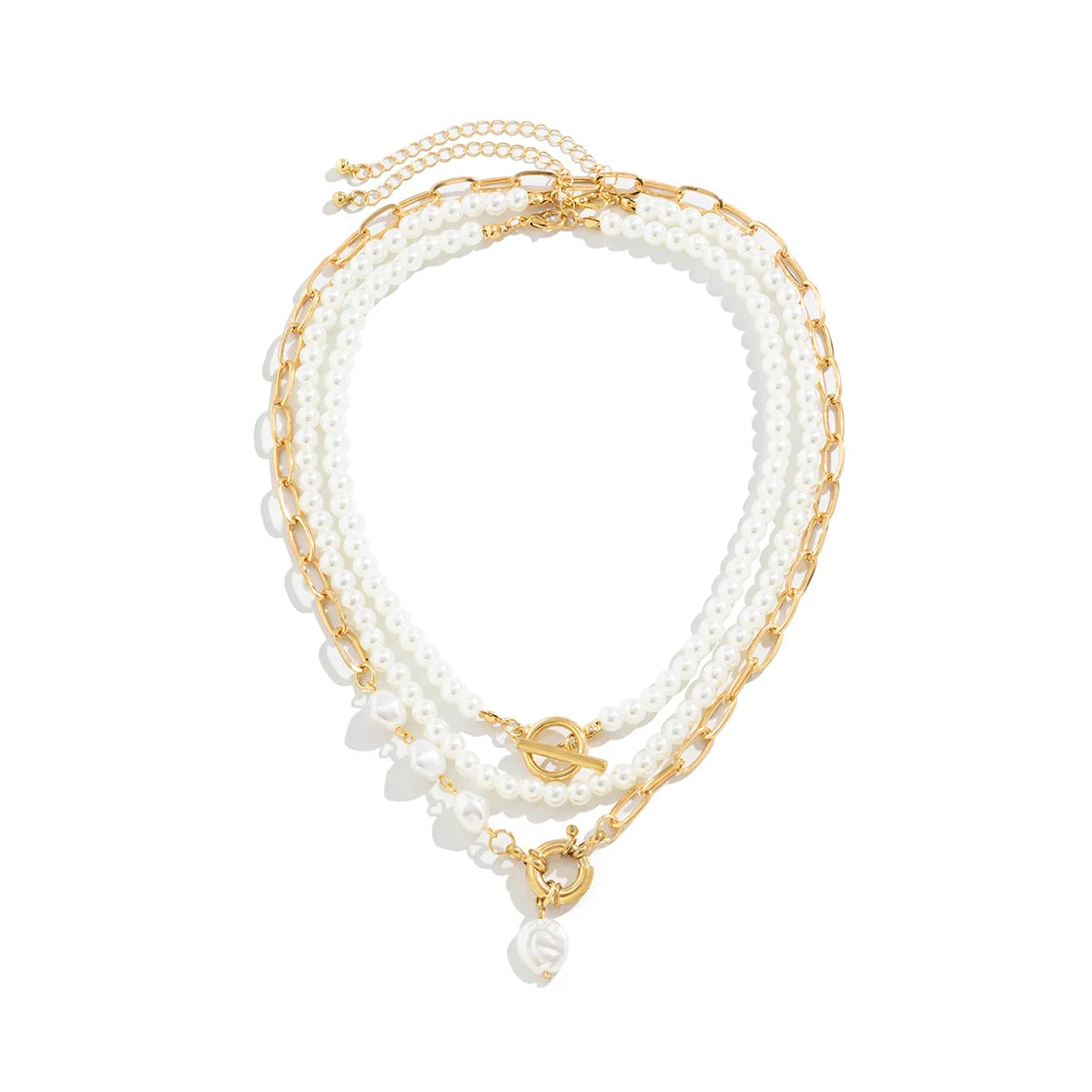 Gilded Elegance Pearl Ensemble