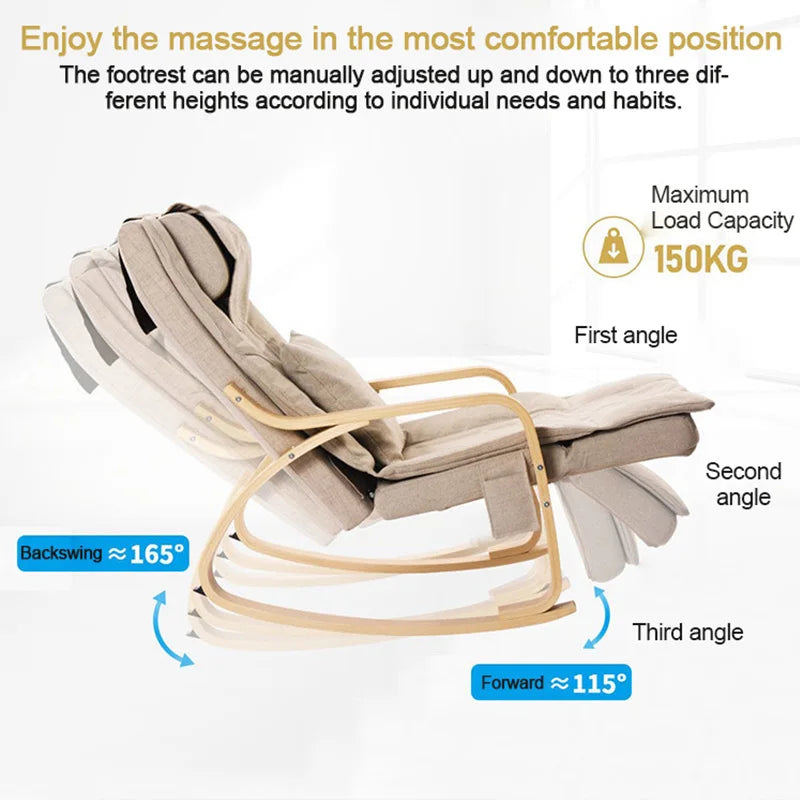 Multi-Functional Rocking Full Body Massage Chair