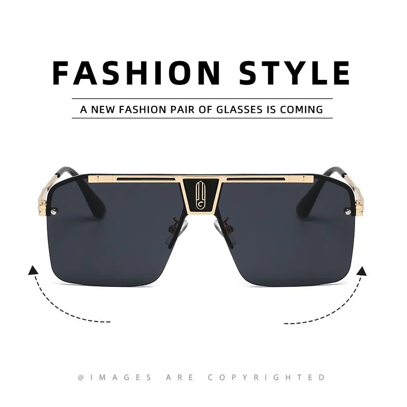 MetroVision Squares Mens Sun Glass Collection