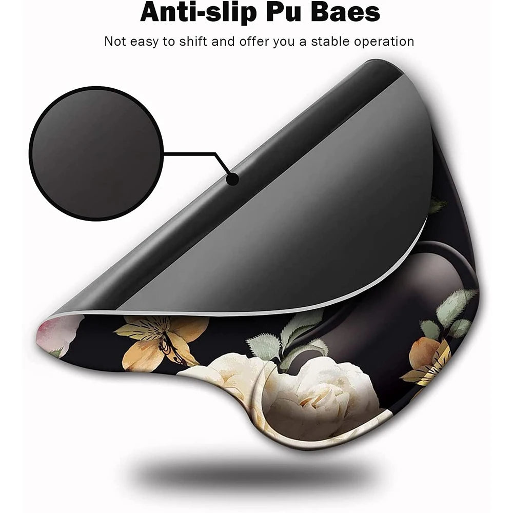 Ergonomic Mouse Pad With Wrist Support