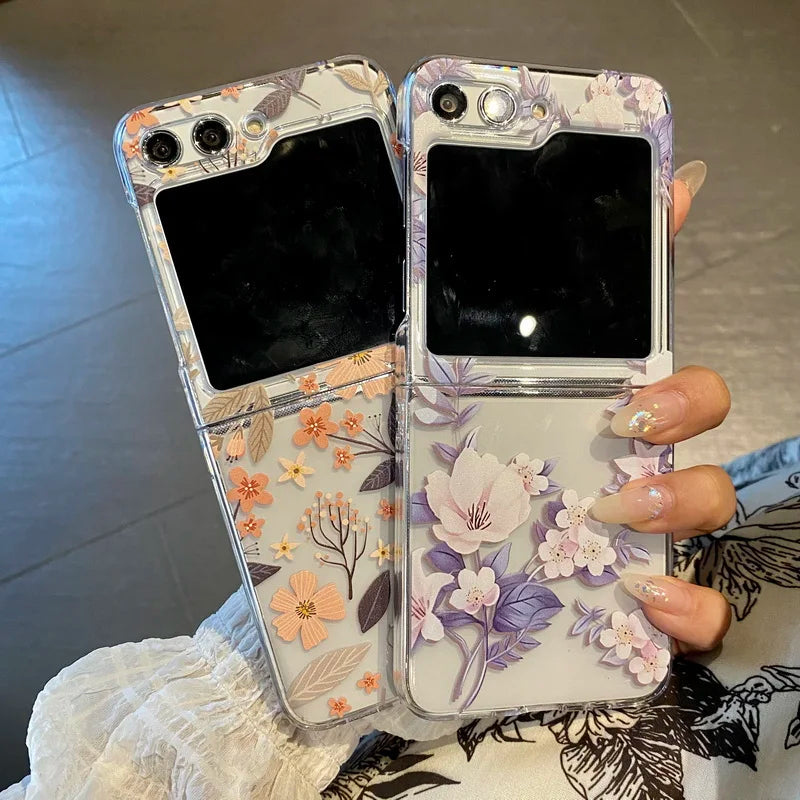 Samsung Galaxy Z Flip 5 Floral Case Collection