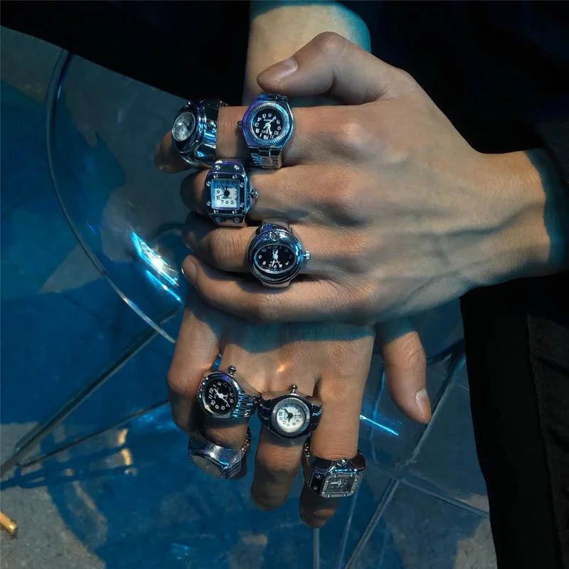 Vintage Time Trinket: Ring Watch Collection
