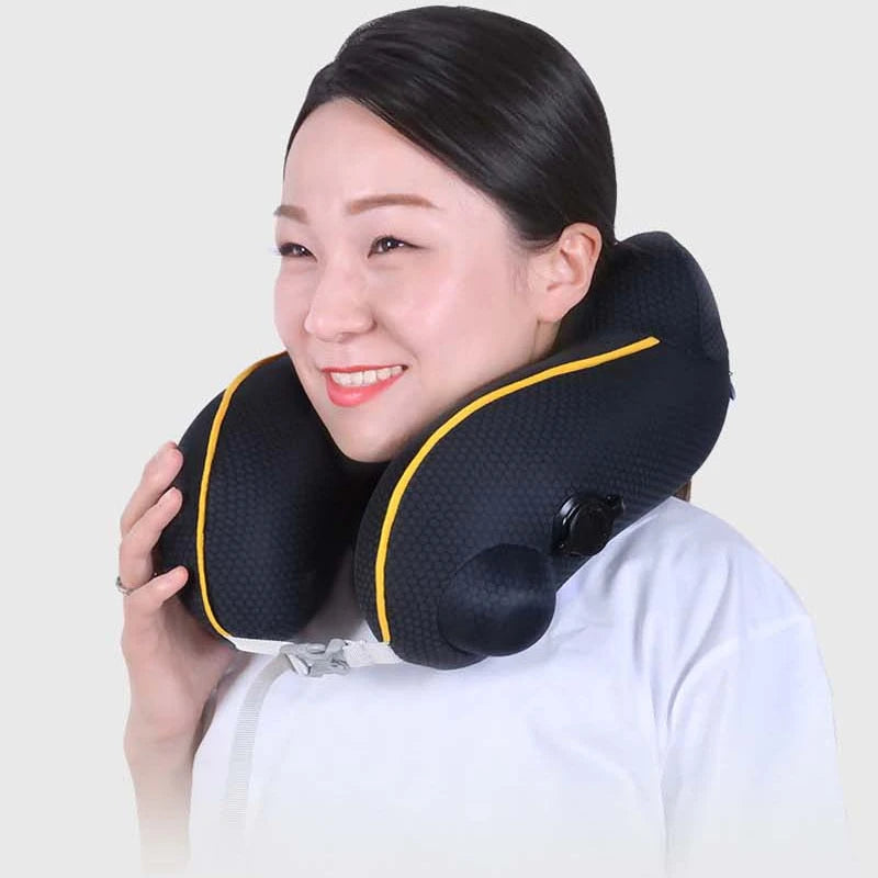 Inflatable Travel Pillow & Neck Support