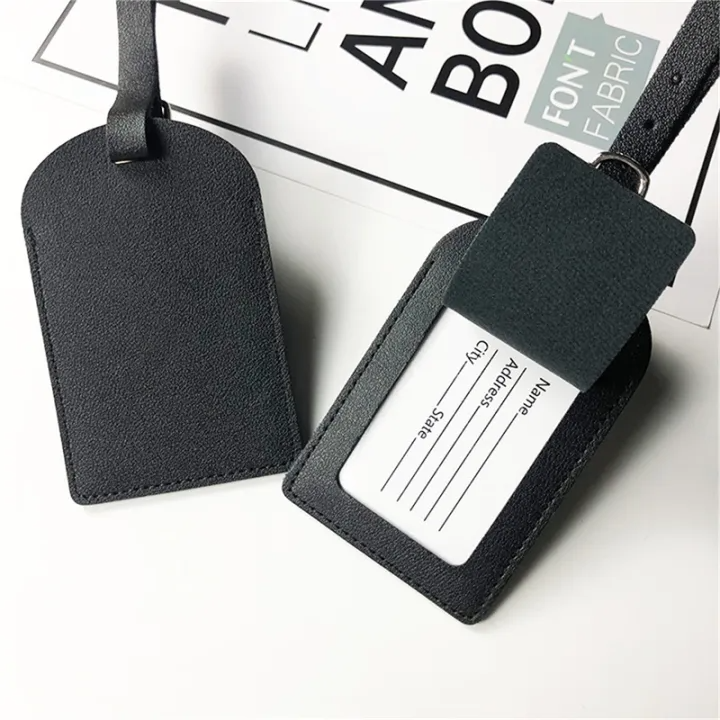 Leather Luggage Tag