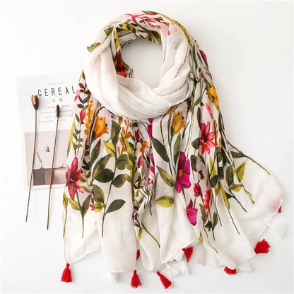 Blossoming Elegance Scarf Collection