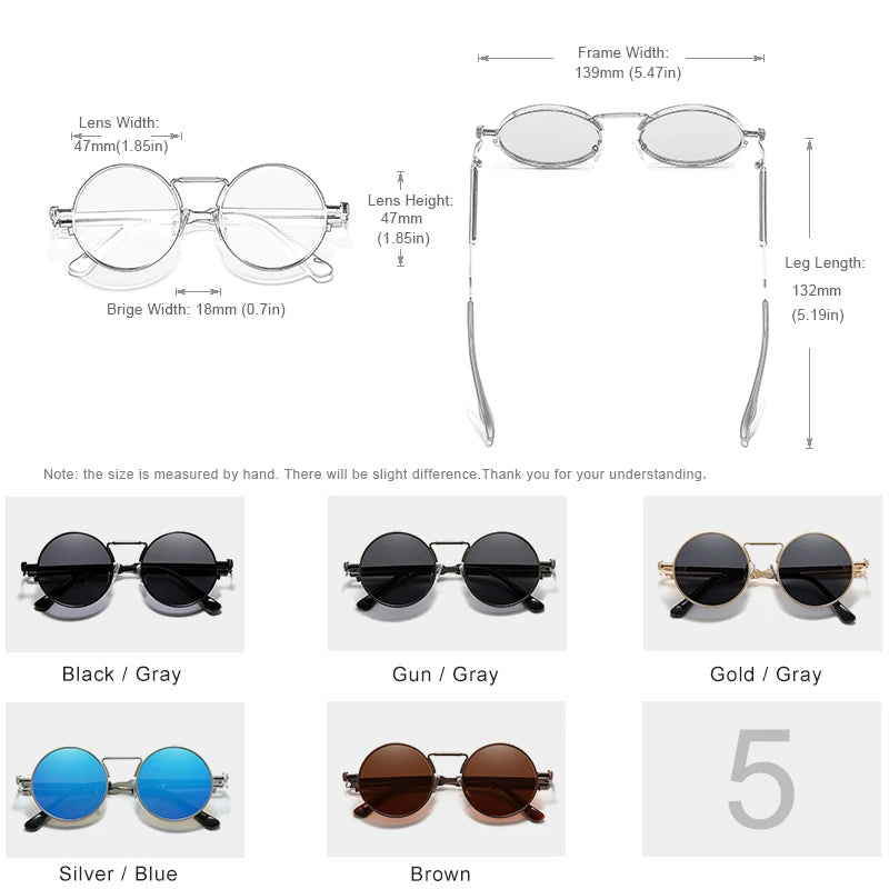 Circle Frame Sunglasses