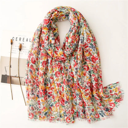 Blossoming Elegance Scarf Collection