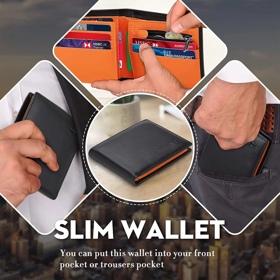 The Urban Elite Genuine Leather Wallet