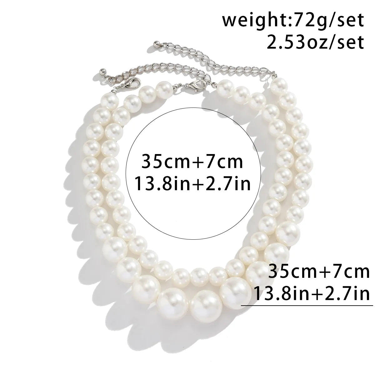 Majestic Pearl Cascade Necklace