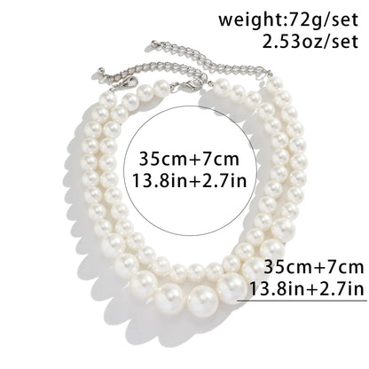 Majestic Pearl Cascade Necklace