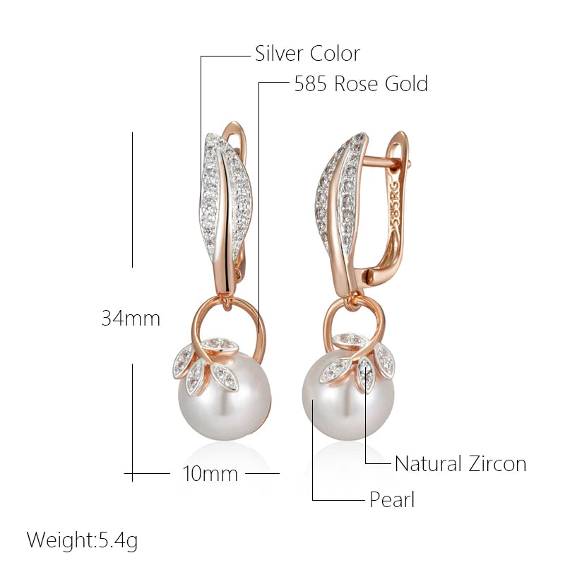 Pearl Blossom Earrings