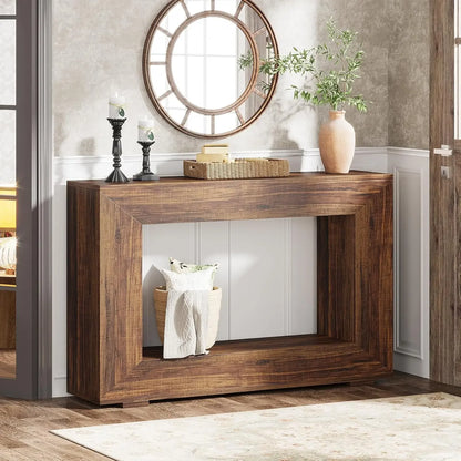 The Evelyn Farmhouse Entryway Accent Table