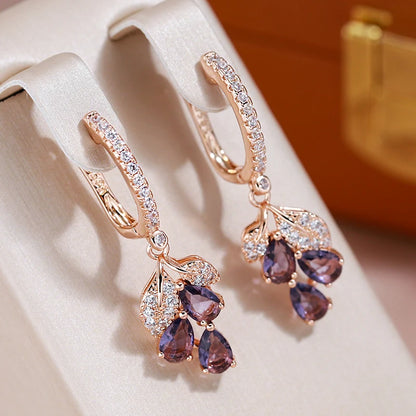 Lavender Bloom Earrings