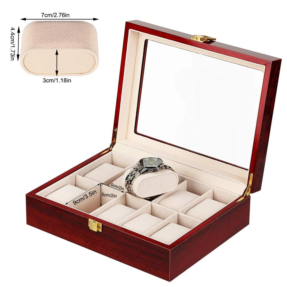 Luxury Wooden Watch Display Cases