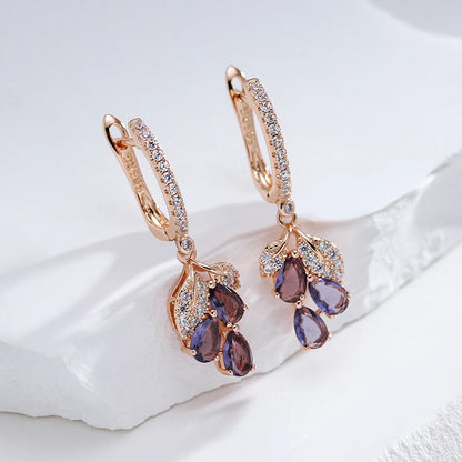 Lavender Bloom Earrings