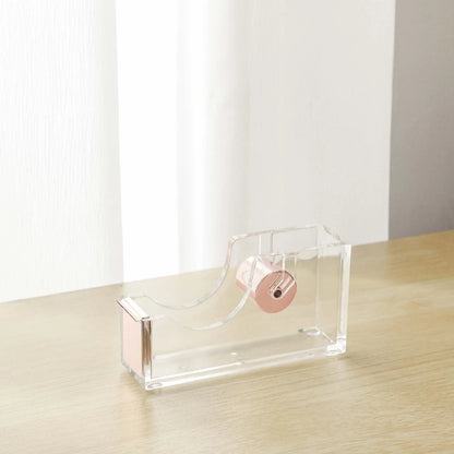 Acrylic Clear Office Desktop Tape Dispenser