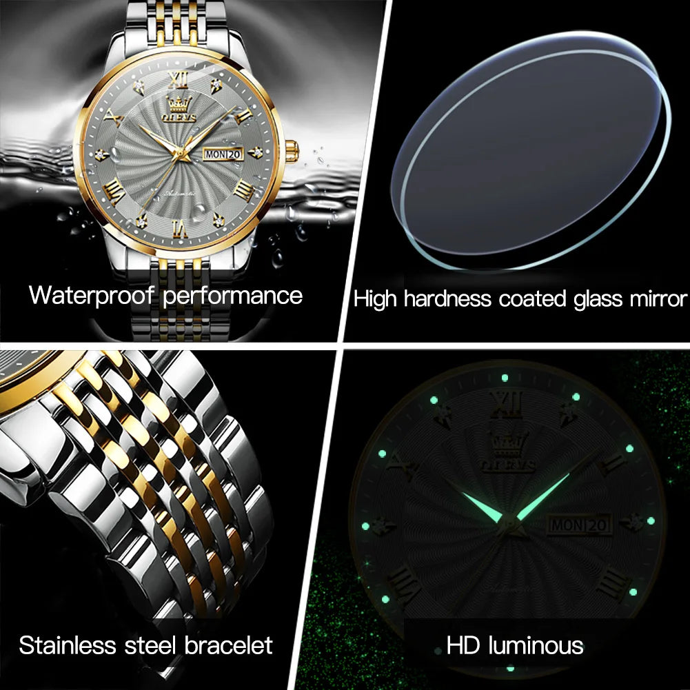 OLEVS Top Brand Business Luxury Watch Collection