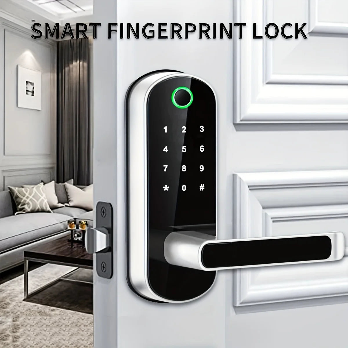 Smart Fingerprint Keyless Door Lock