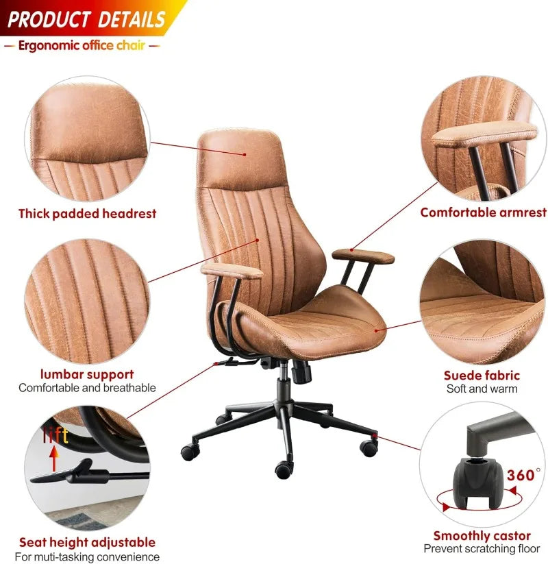 Modern Executive Style Office Desk Chair