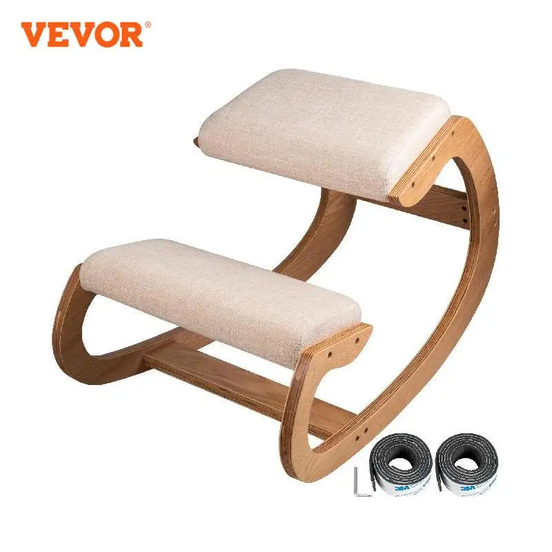 Home Office Ergonomic Wooden Kneeling Chair