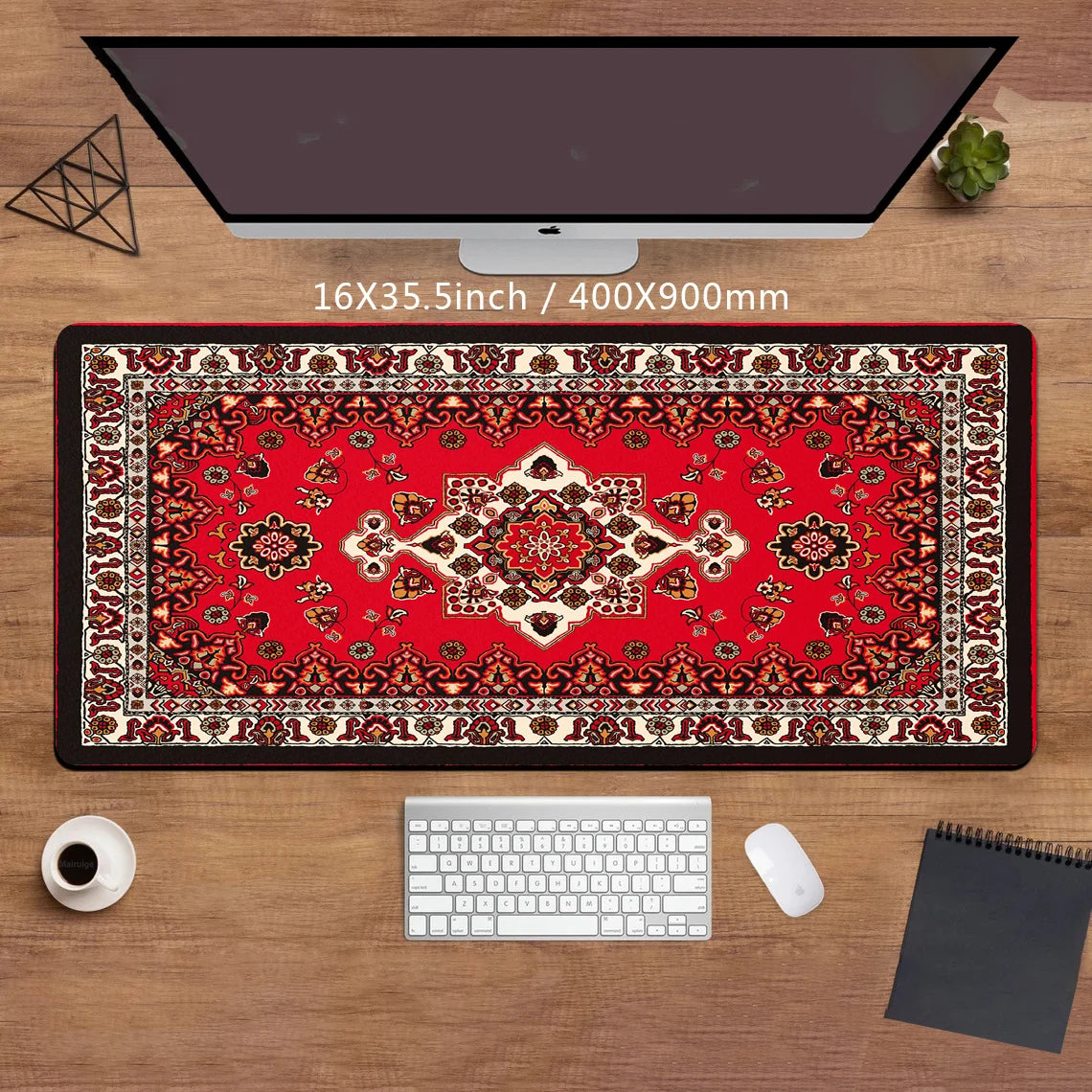 Persian Rug Desk Extended Mouse Pad