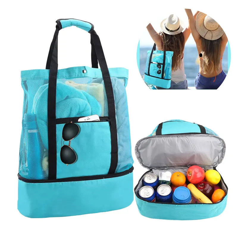 Beach &amp; Picnic Waterproof Cooler Tote