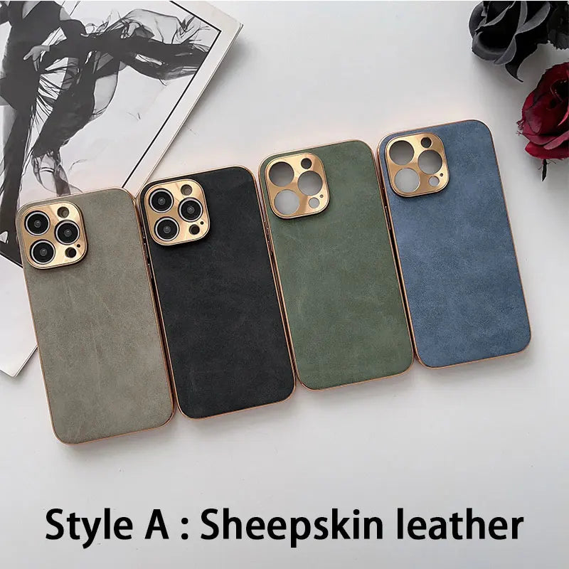 Leather Luxe Lineup Case Collection For iPhone