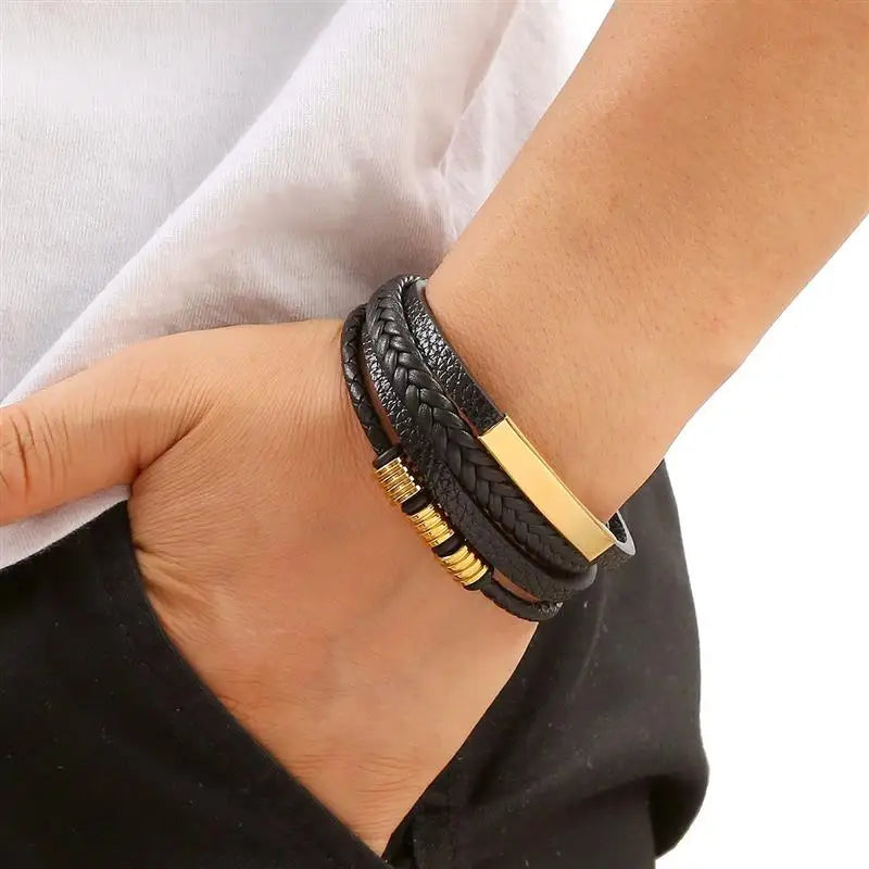 Urban Nomad Leather Bracelet Collection