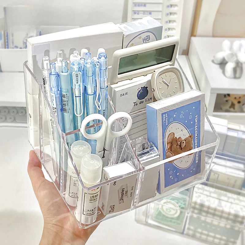 Transparent Acrylic Desktop Storage Box Series