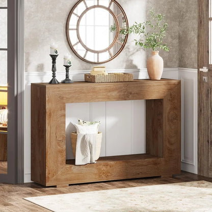 The Evelyn Farmhouse Entryway Accent Table