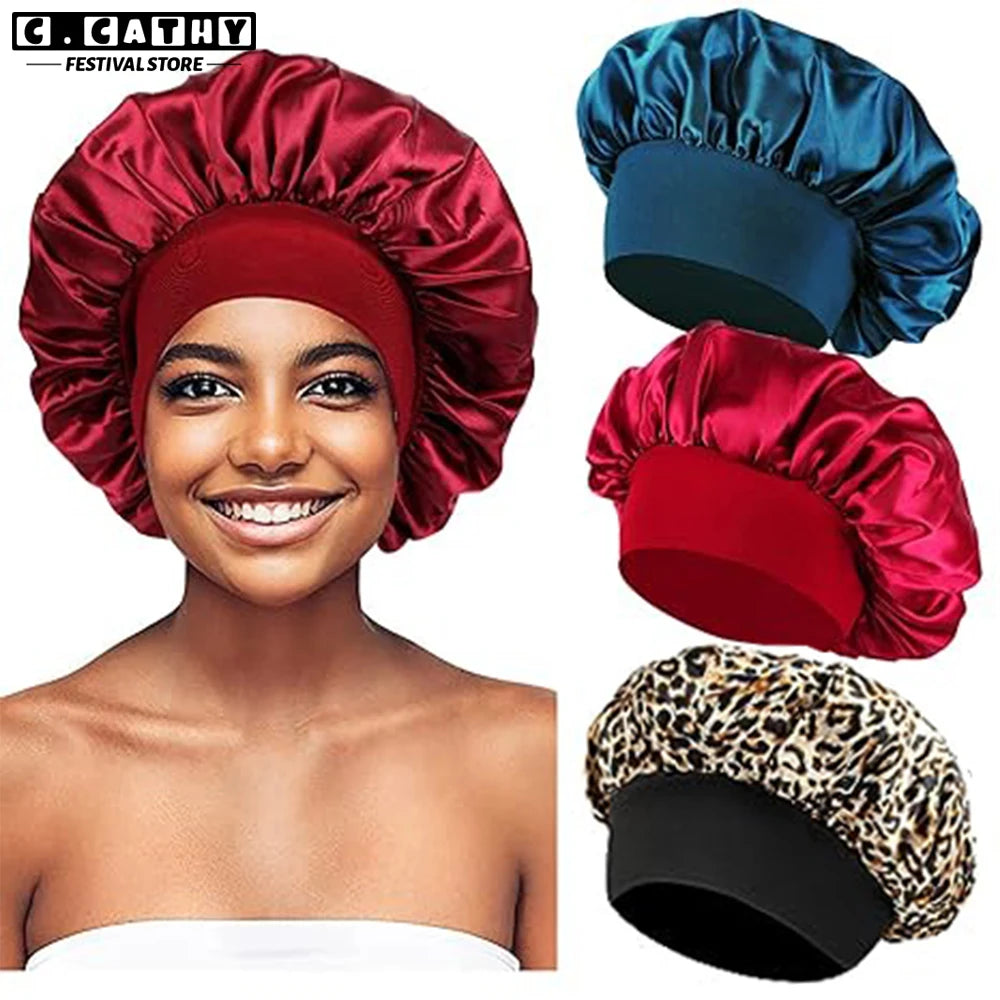 Satin Silk Hair Bonnet