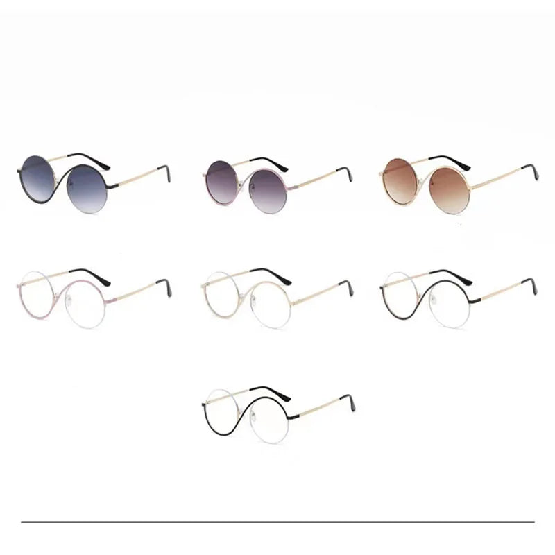 Chic Half-Frame Glasses Collection