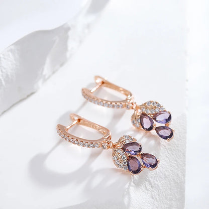 Lavender Bloom Earrings