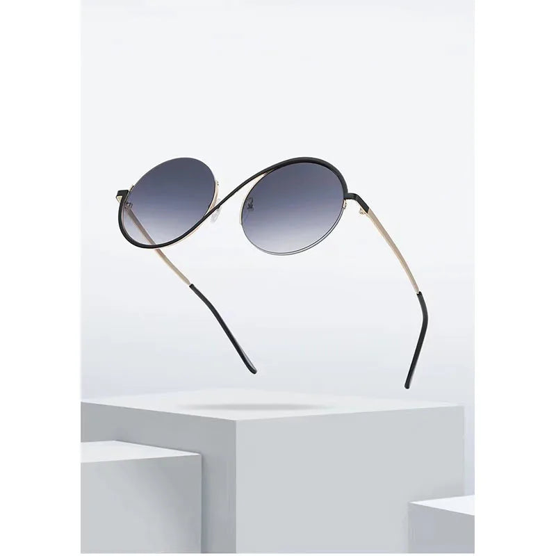 Chic Half-Frame Glasses Collection