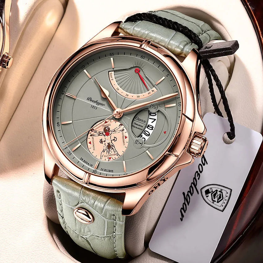 POEDAGAR Luxury Wristwatch