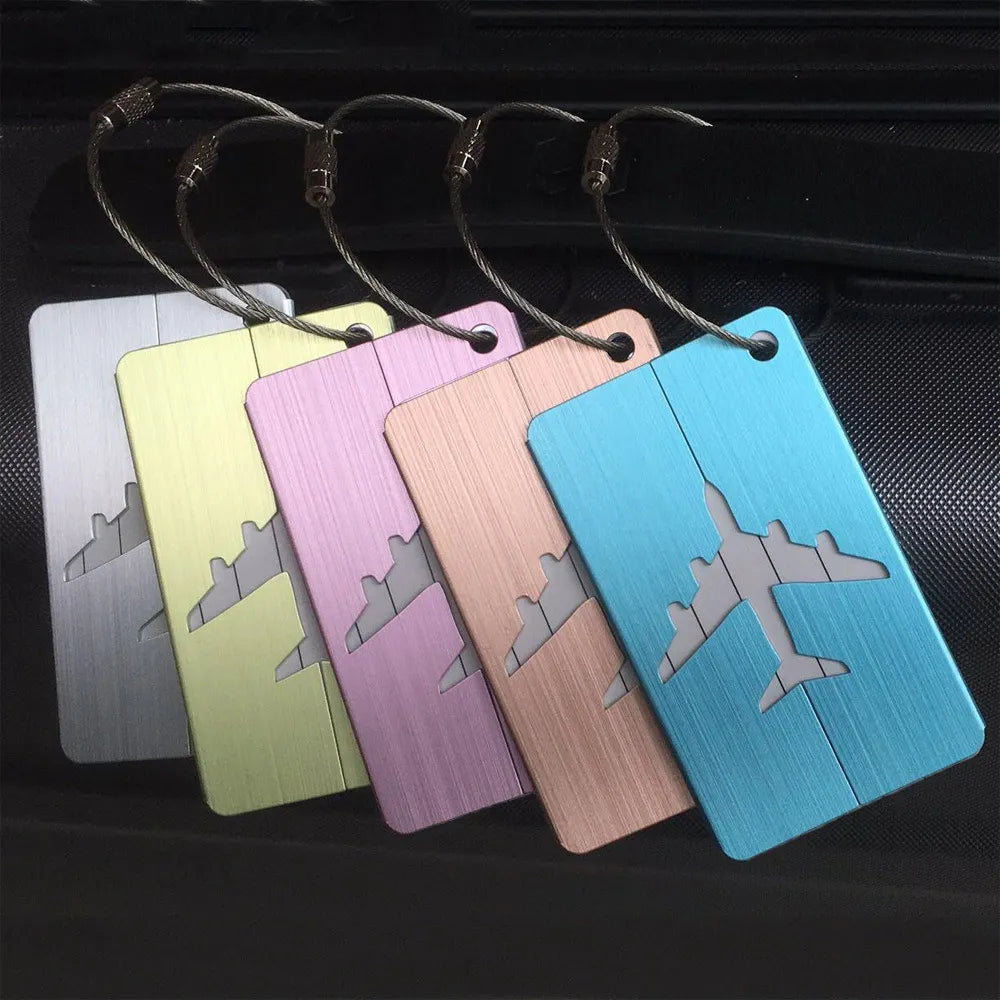 Aluminum Alloy Travel Luggage Tags