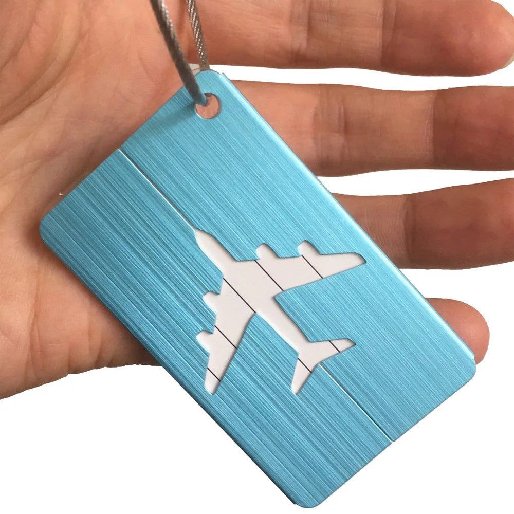 Aluminum Alloy Travel Luggage Tags