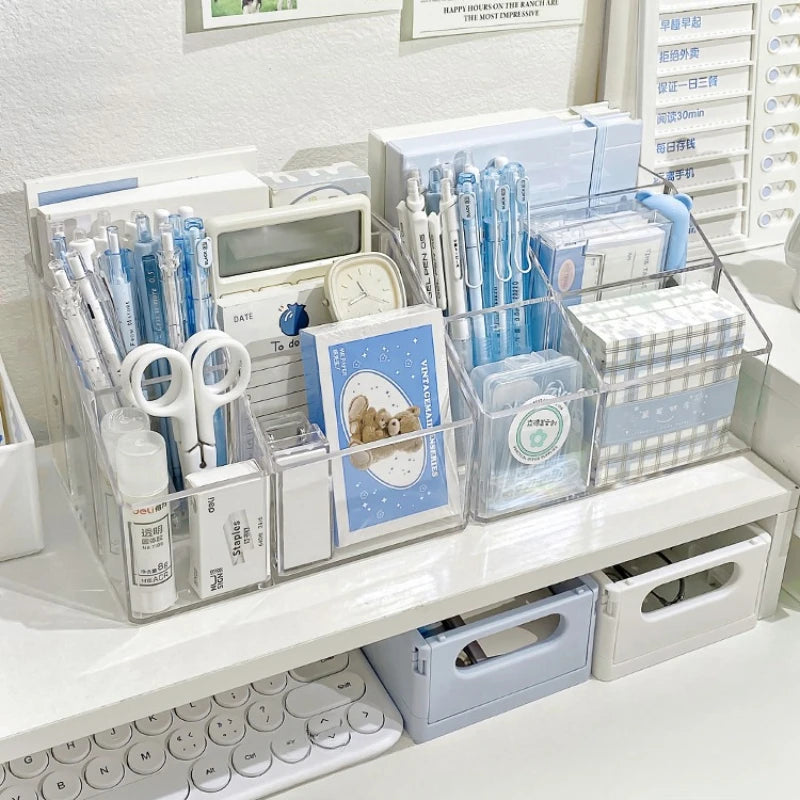 Transparent Acrylic Desktop Storage Box Series