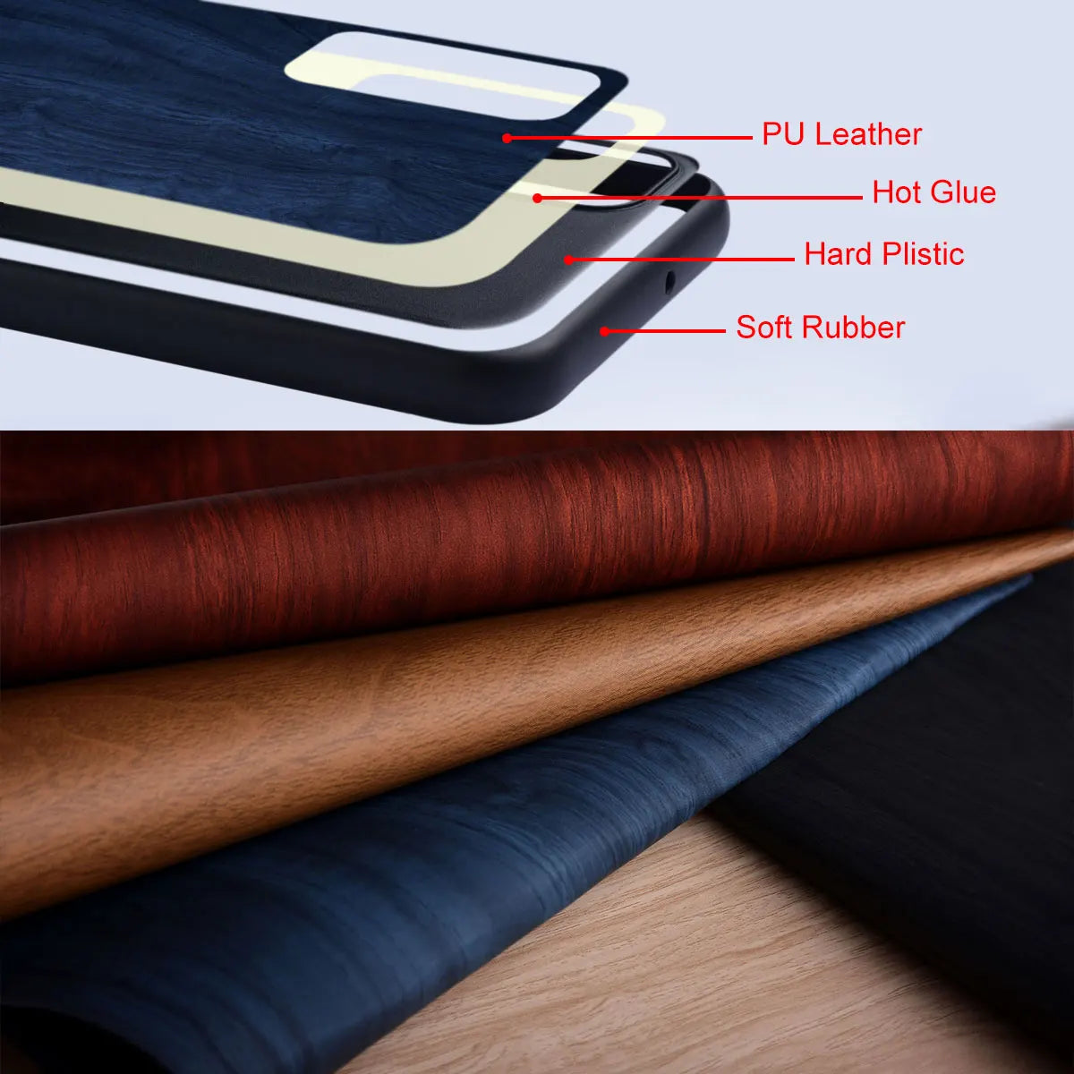 Wood Grain Collection for Samsung Galaxy