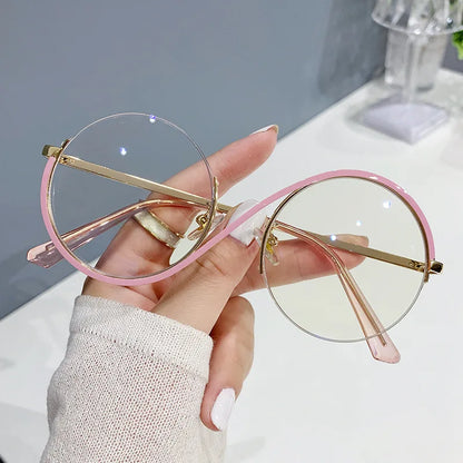 Chic Half-Frame Glasses Collection